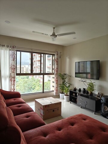 Living Room in 2 BHK Apartment at Lushlife Ovo, Undri – for Sale