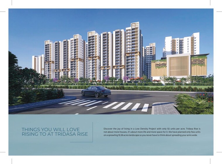 Exterior View, tridasa-rise 3 Bedroom 1733 Sq.Ft. Apartment In Nallagandla Hyderabad 9730619