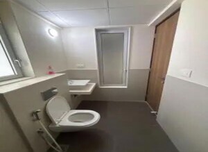 Bathroom in 2 BHK Apartment at Piramal Vaikunth, Balkum Pada – for Rent
