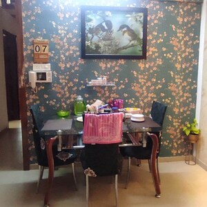 Living Room in 3 BHK Apartment at Pristine Shatrunjay, Ravet – for Sale