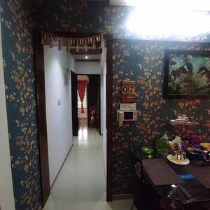 Living Room in 3 BHK Apartment at Pristine Shatrunjay, Ravet – for Sale