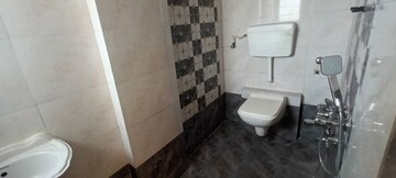 Bathroom in 1 BHK Apartment at Mandar Heights, Virar West – for Rent