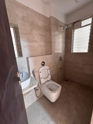Bathroom in 3 BHK Apartment at Andheri CHS, Andheri West – for Rent