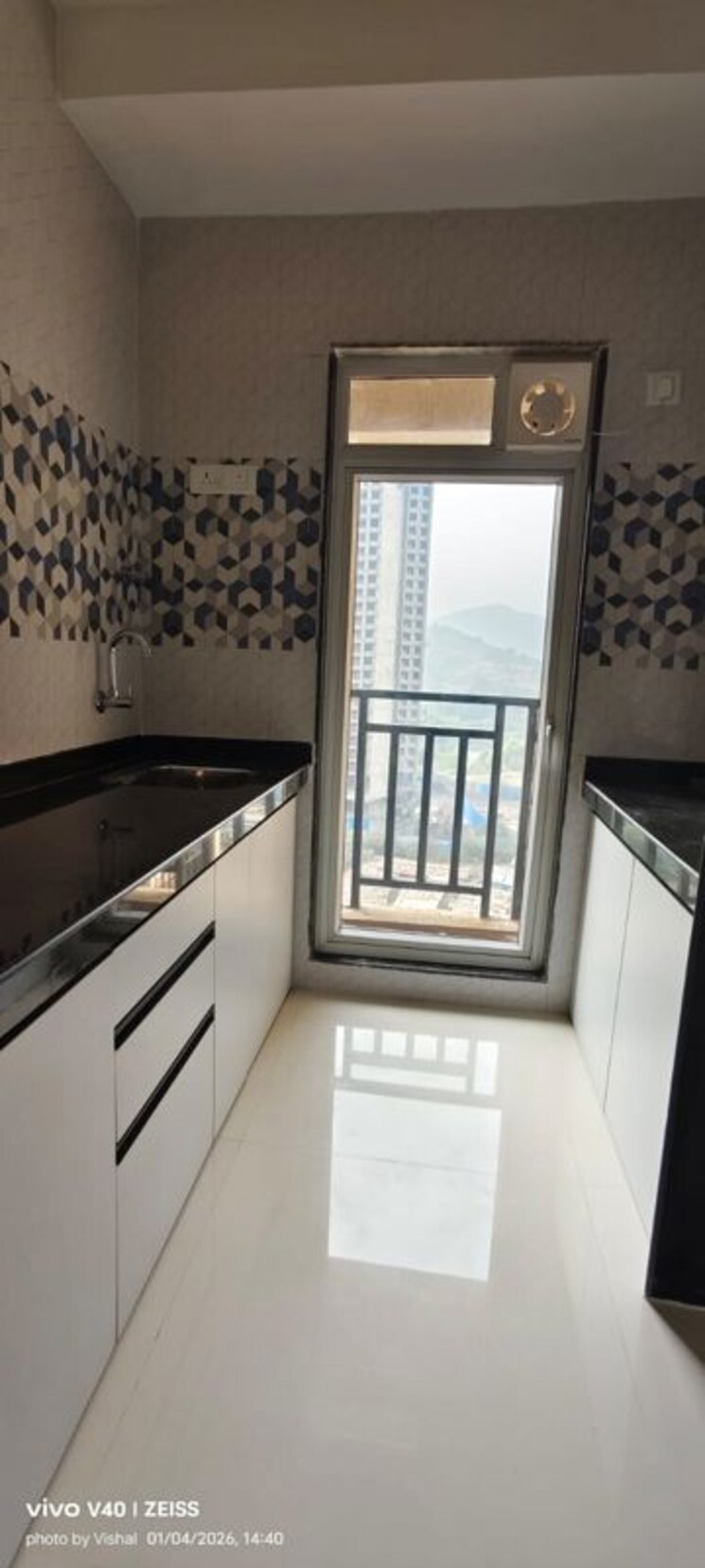 Kitchen, raunak-bliss 1 Bedroom 450 Sq.Ft. Apartment In Ghodbunder Road Thane 9730802