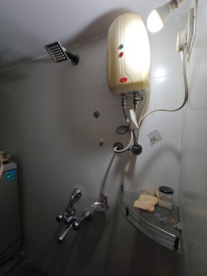 Bathroom in 2 BHK Apartment at Vinayak Tower, Andheri West – for Rent