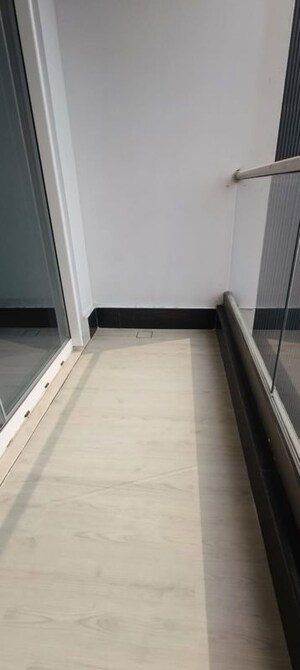 Balcony in 3 BHK Apartment at Courtyard by Narang Realty and The Wadhwa Group, Pokhran Road No Two – for Rent