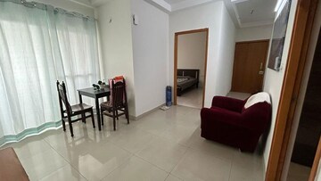 Living Room in 2.5 BHK Apartment at Mantri Group Celestia, Gachibowli – for Rent