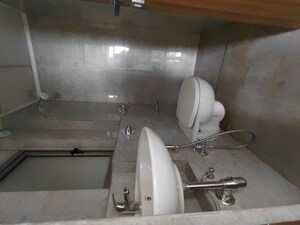 Bathroom in 2 BHK Apartment at Sheth Irene, Malad West – for Rent