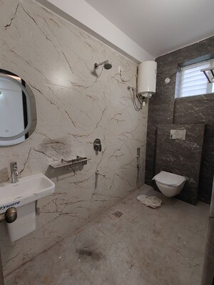 Bathroom in 3 BHK Apartment at Cooke Town – for Rent