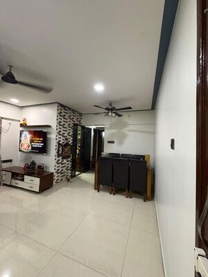 Living Room in 2 BHK Apartment at Siddhi Highland Haven Phase 2, Balkum Pada – for Rent