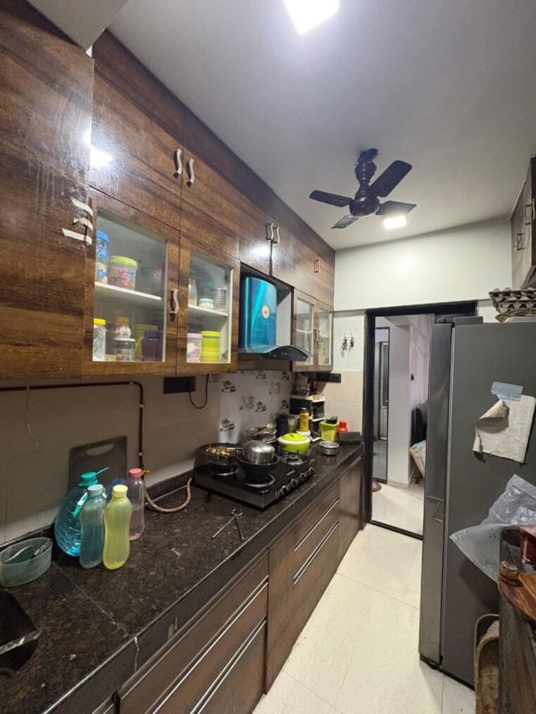 Kitchen, siddhi-highland-haven-phase-2 2 Bedroom 650 Sq.Ft. Apartment In Balkum Pada Thane 9730862