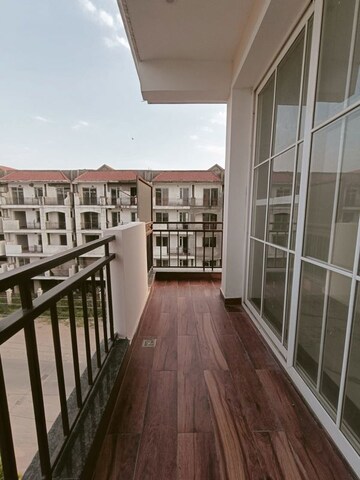 Balcony in 3 BHK Apartment at Sushma Valencia, International Airport Road – for Rent