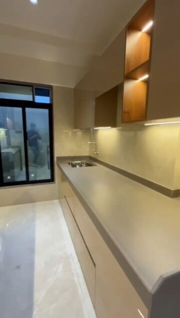 Kitchen in 2 BHK Apartment at Chandrakosha Vasupujya Darshan, Kandivali West – for Sale