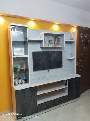 Living Room in 2 BHK Apartment at Lodha Lakeshore Greens, Dombivli East – for Rent