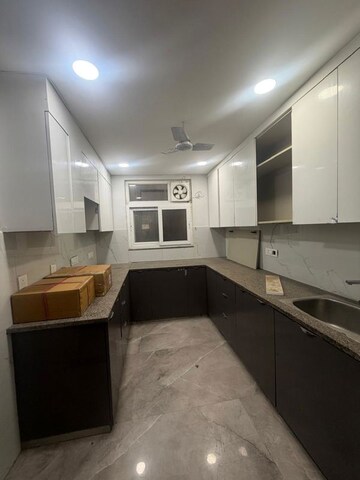 Kitchen in 3 BHK Builder Floor at Sector 12 – for Rent