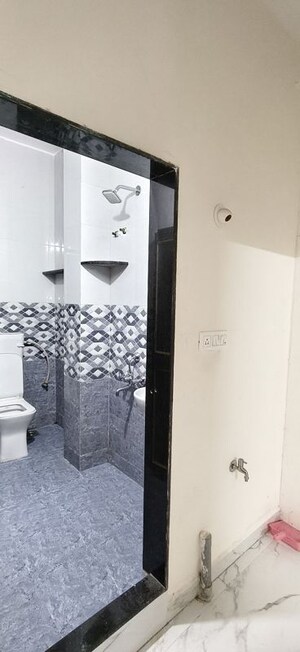 Bathroom in 1 RK Independent House at Wadgaon Sheri – for Rent