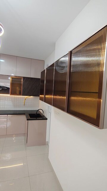 Kitchen in 2 BHK Apartment at Adarsh Greens, Kogilu – for Rent