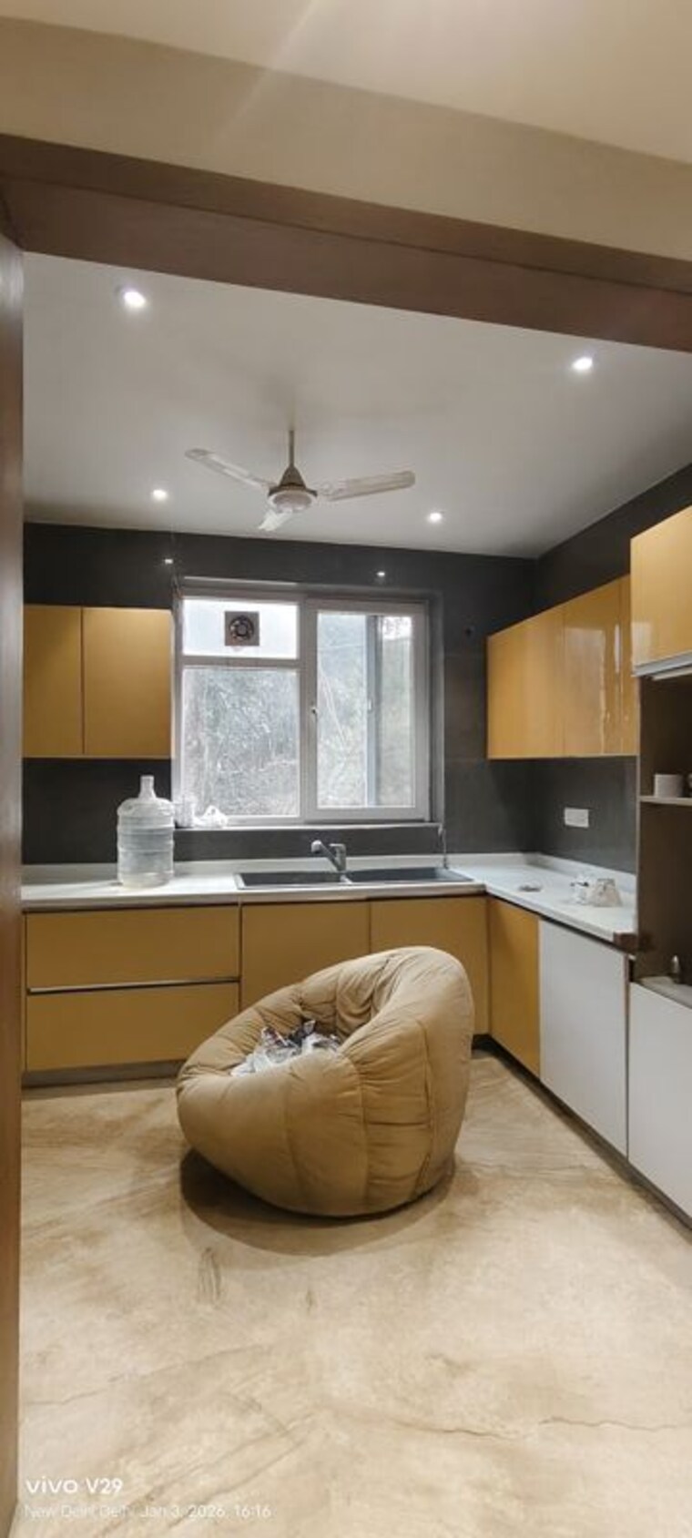 Kitchen, greater kailash i 3 Bedroom 225 Sq.Yd. Builder Floor In Greater Kailash I Delhi 9731165