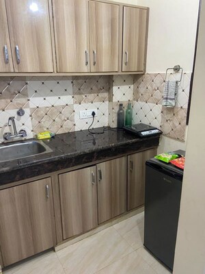 Kitchen in 1 RK Builder Floor at Saurabh Niwas, Sector 40 – for Rent