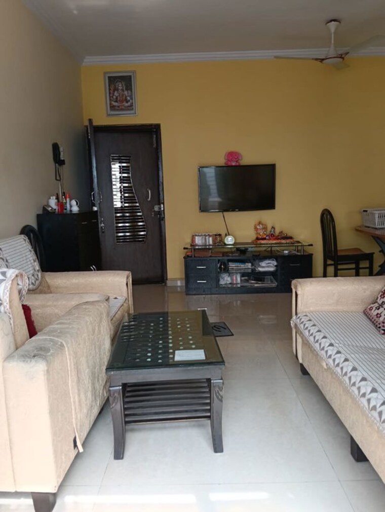Living Room, ashar-residency 2 Bedroom 1050 Sq.Ft. Apartment In Pokhran Road No Two Thane 9731170