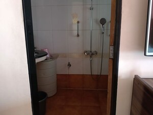 Bathroom in 2 BHK Apartment at Ashar Residency, Pokhran Road No Two – for Rent