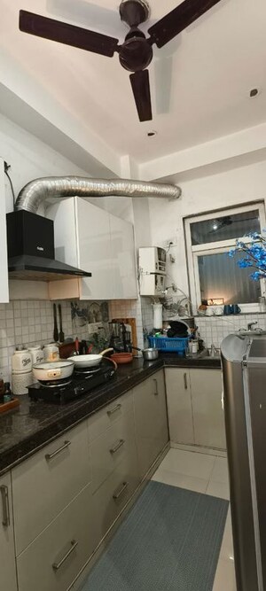 Kitchen in 1 BHK Builder Floor at Ardee City, Sector 52 – for Rent