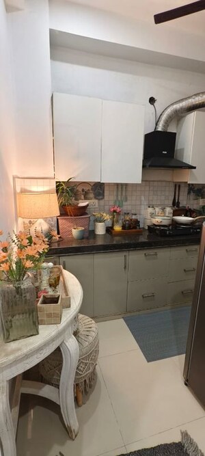 Kitchen in 1 BHK Builder Floor at Ardee City, Sector 52 – for Rent