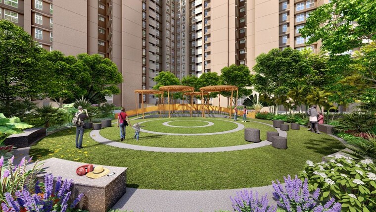 Garden, kohinoor-eden 2 Bedroom 603 Sq.Ft. Apartment In Kalyan East Thane 9731203