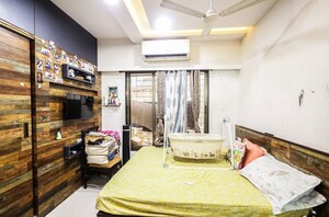 Bedroom in 2 BHK Apartment at Vijay Wimbledon Park, Vartak Nagar – for Rent