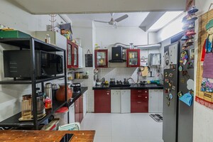 Kitchen in 2 BHK Apartment at Vijay Wimbledon Park, Vartak Nagar – for Rent