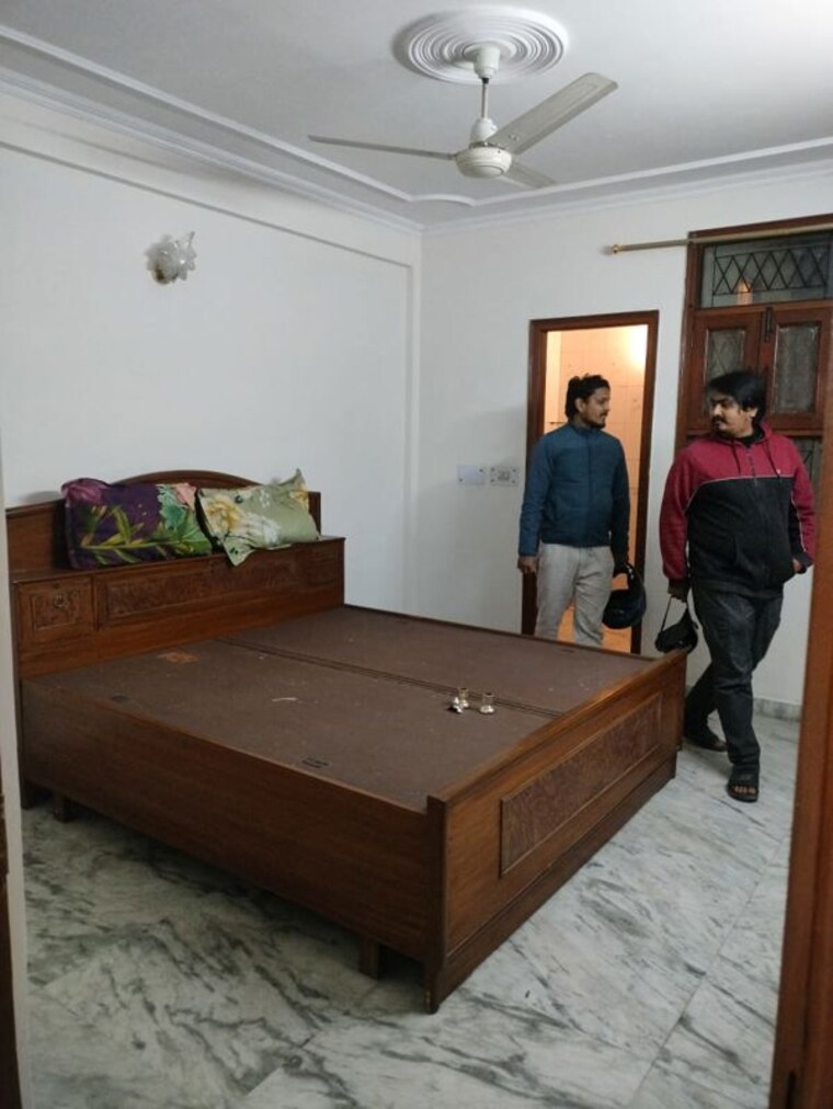 Bedroom, saket 3 Bedroom 1100 Sq.Ft. Builder Floor In Saket Delhi 9731231