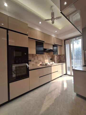 Kitchen in 3.5 BHK Builder Floor at Sushant Lok Iii – for Sale
