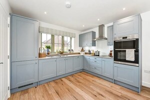 Kitchen in 3 BHK Builder Floor at Sector 49 – for Sale