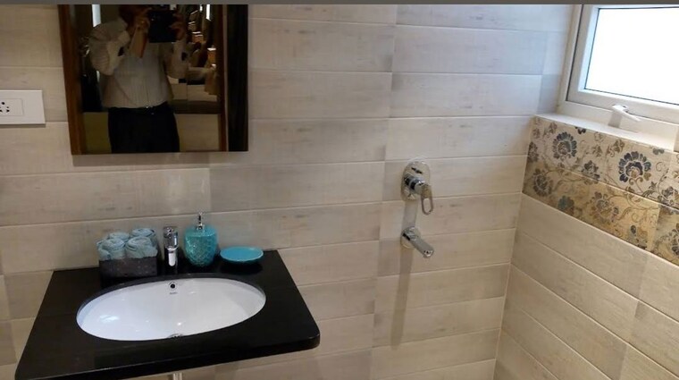 Bathroom, myscape-courtyard 4 Bedroom 3900 Sq.Ft. Apartment In Financial District Hyderabad 9731346