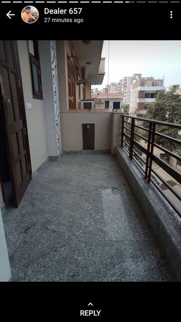 Balcony in 2 BHK Builder Floor at Sector 47 – for Rent