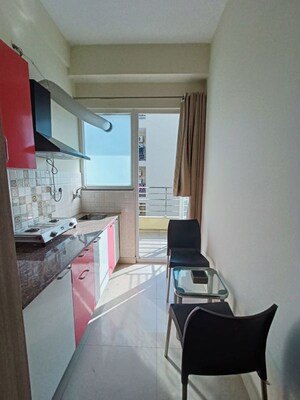 Kitchen in Studio Builder Floor at Sector 39 – for Rent