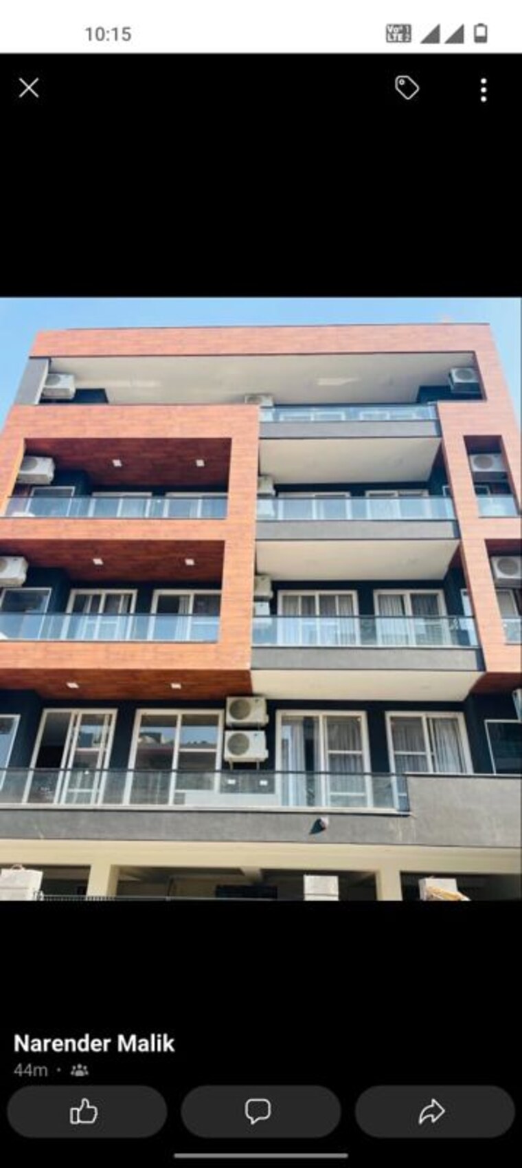 Exterior View, sector 44 Studio 900 Sq.Ft. Builder Floor In Sector 44 Gurgaon 9731384