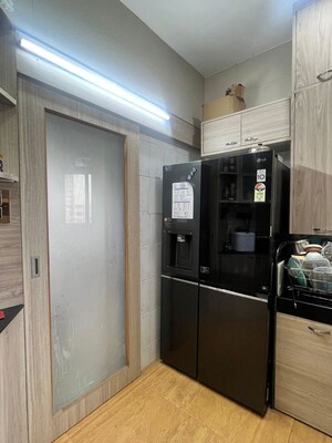 Kitchen in 3 BHK Apartment at The Park Residency Andheri, Andheri West – for Rent