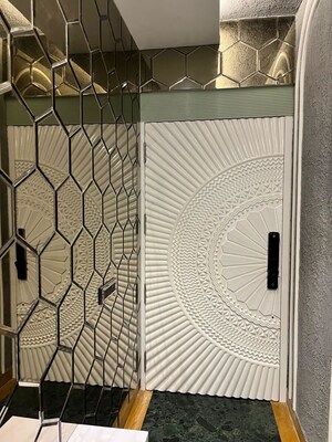 Bathroom in 3 BHK Apartment at The Park Residency Andheri, Andheri West – for Rent