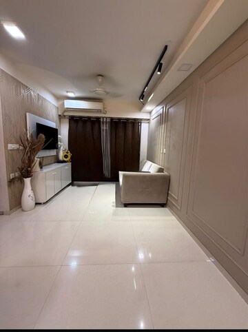 Living Room in 1 BHK Apartment at Ashapura Options Eminente, Dahisar East – for Rent
