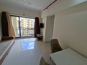 Living Room in 1 BHK Apartment at Vihang Valley Phase 3, Kasarvadavali – for Rent