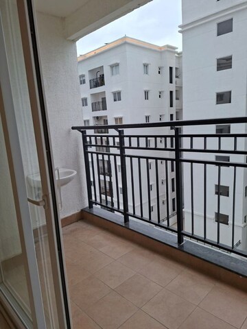 Balcony in 3 BHK Apartment at My Home Tridasa, Tellapur – for Rent