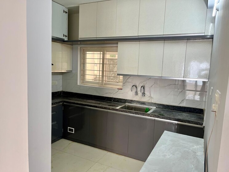 Kitchen, my-home-sayuk 3 Bedroom 1926 Sq.Ft. Apartment In Tellapur Hyderabad 9731407