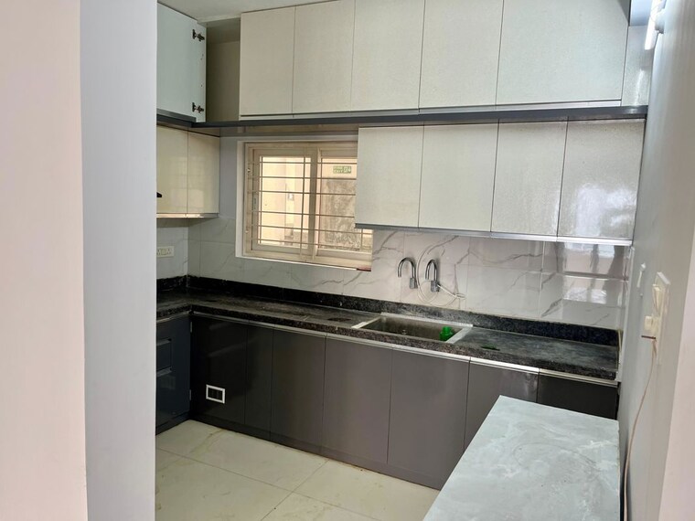 Kitchen, my-home-sayuk 3 Bedroom 1926 Sq.Ft. Apartment In Tellapur Hyderabad 9731407