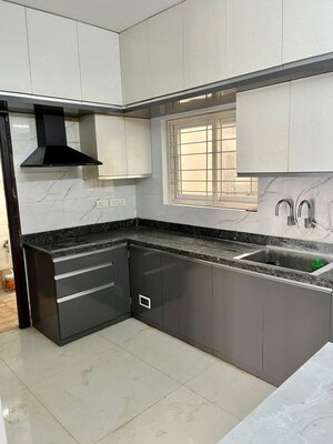 Kitchen in 2.5 BHK Apartment at Aparna Sarovar Zicon, Nallagandla – for Rent