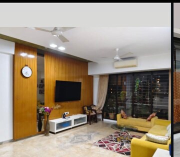 Living Room in 3 BHK Apartment at Neev Ivory Tower, Dadar West – for Rent