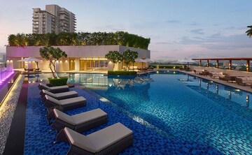 Swimming Pool in 4 BHK Apartment at Puri Diplomatic Residences, Sector 111 – for Sale