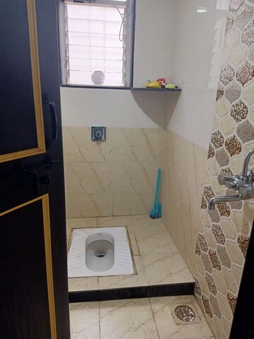 Bathroom in 1 BHK Apartment at Dhanori – for Rent