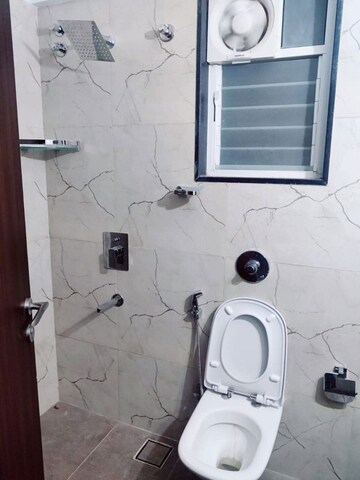 Bathroom in 2.5 BHK Apartment at Yashwin Orrizonte, Kharadi – for Rent