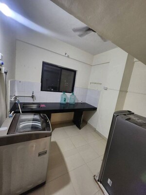 Kitchen in 1 RK Apartment at Sanjay Park – for Rent